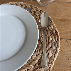 Cuillère à soupe argentée